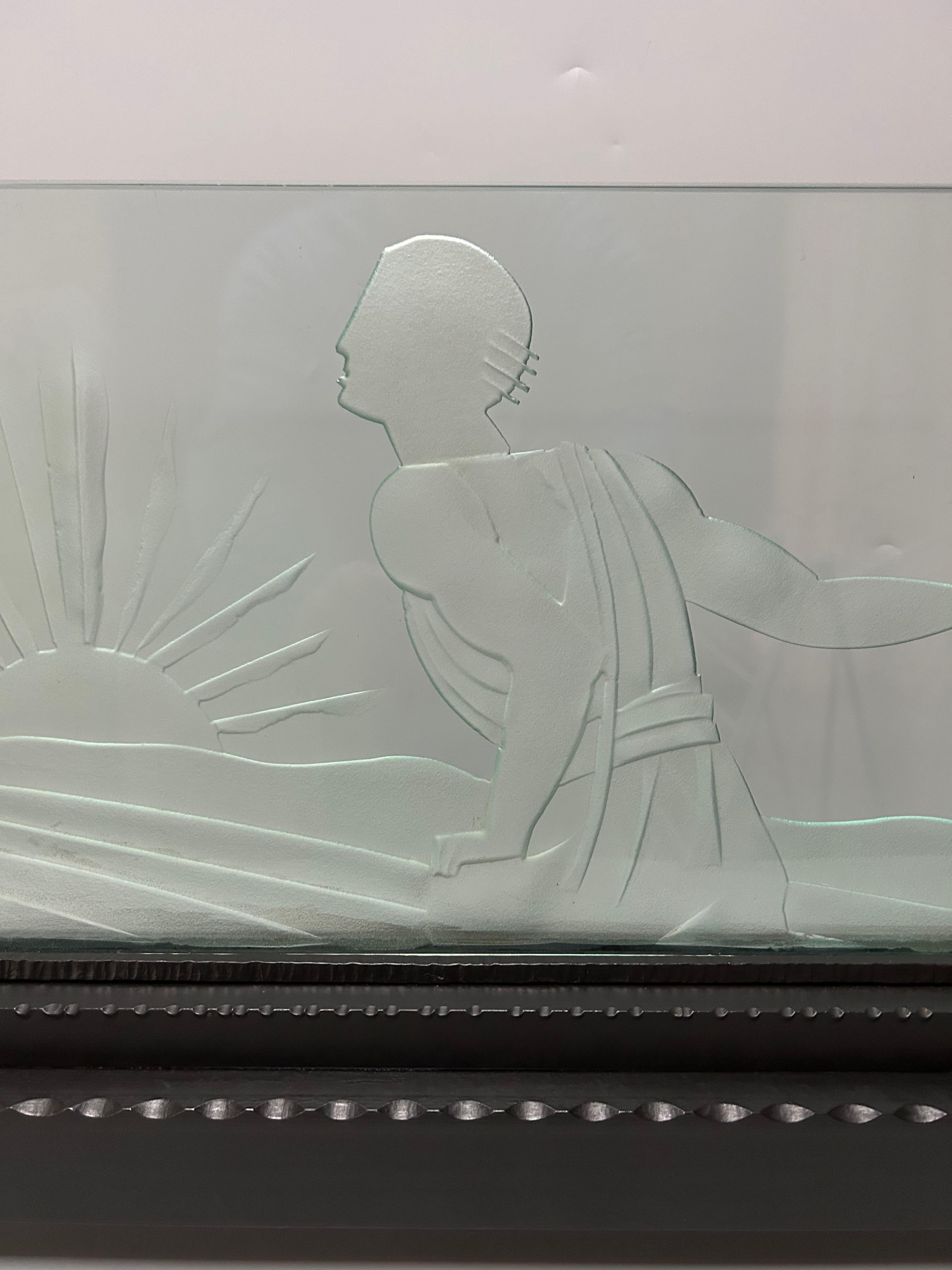 Lampe de nuit Art déco dans le style de Hettier & Vincent en vente 10