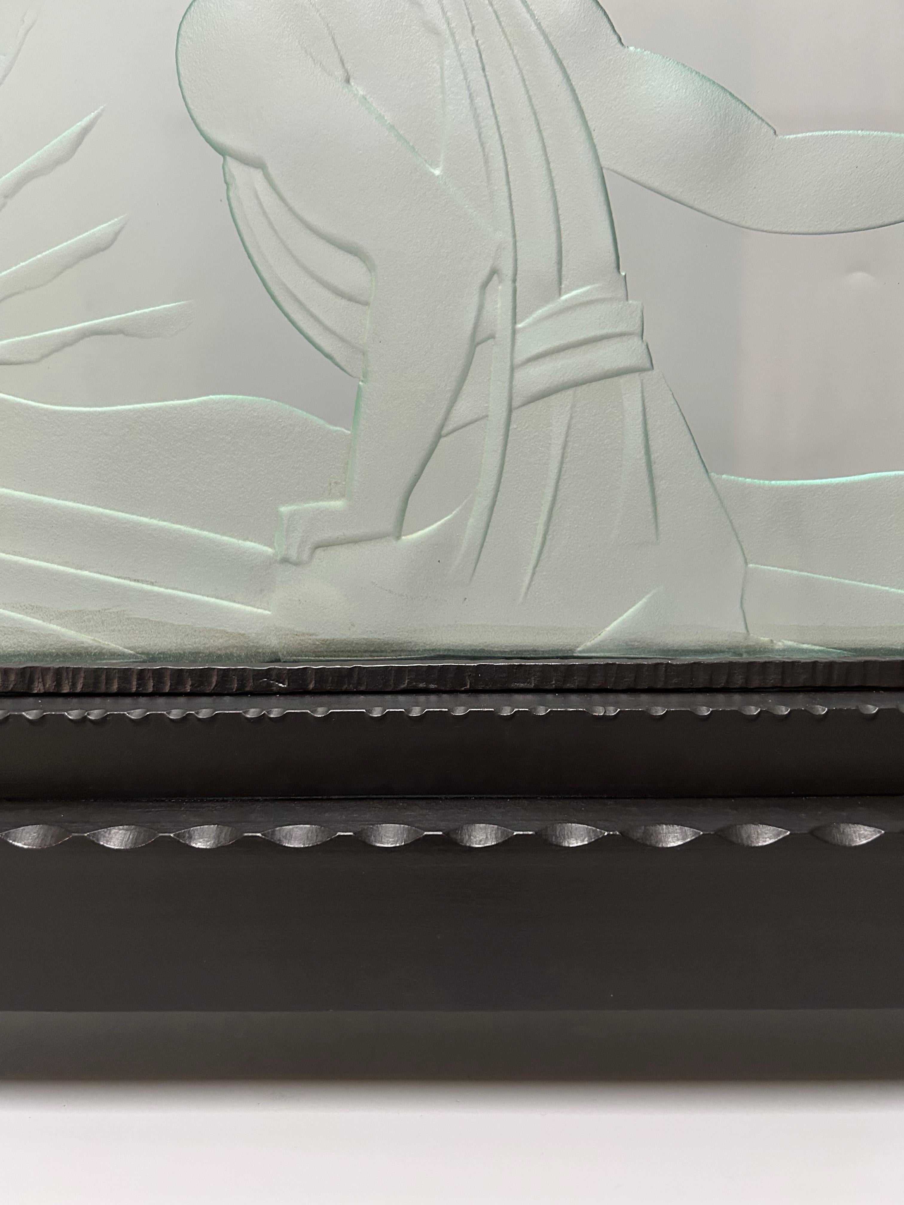 Lampe de nuit Art déco dans le style de Hettier & Vincent en vente 12
