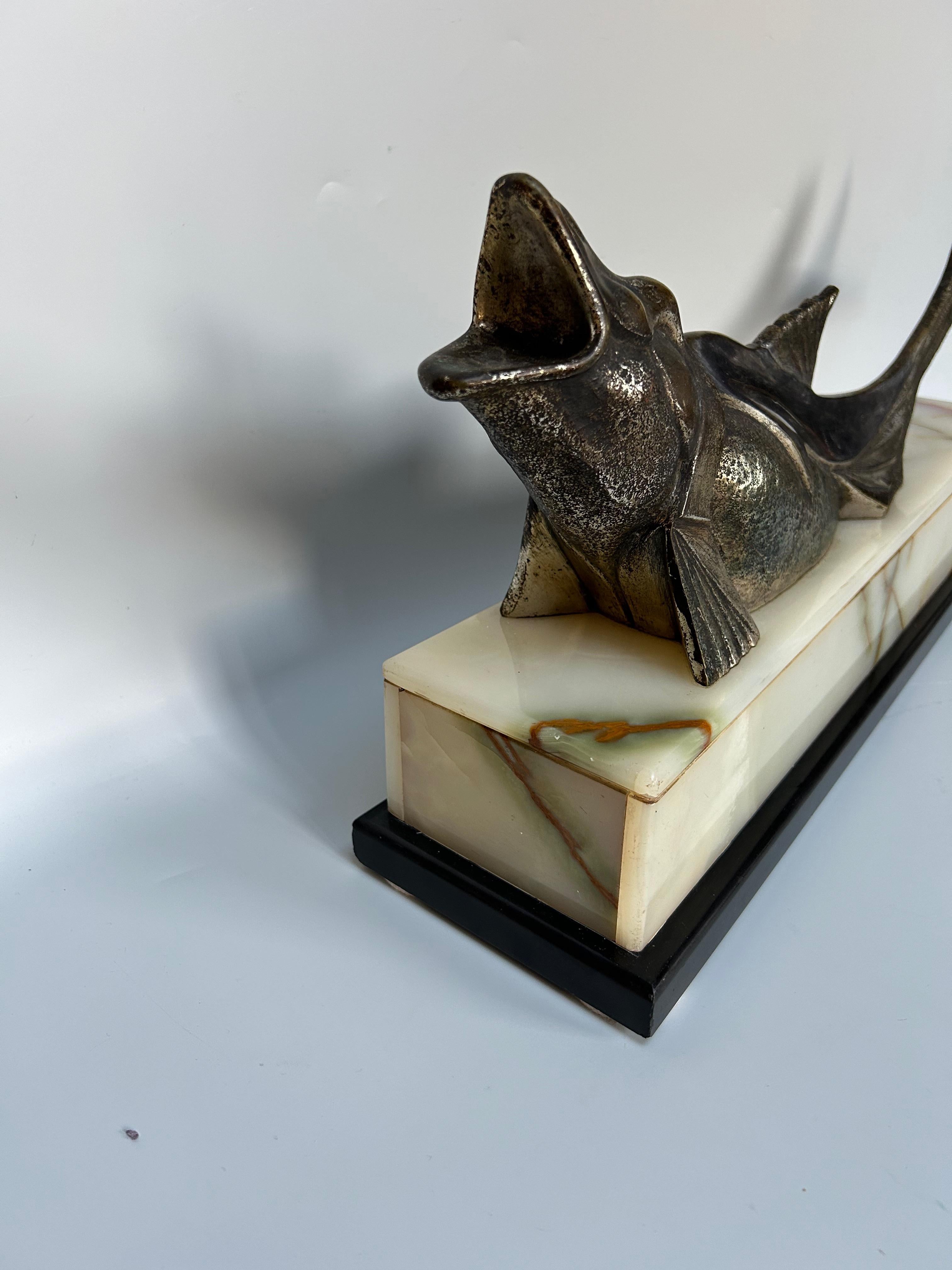 Scultura Art Deco per luce notturna in vendita 1