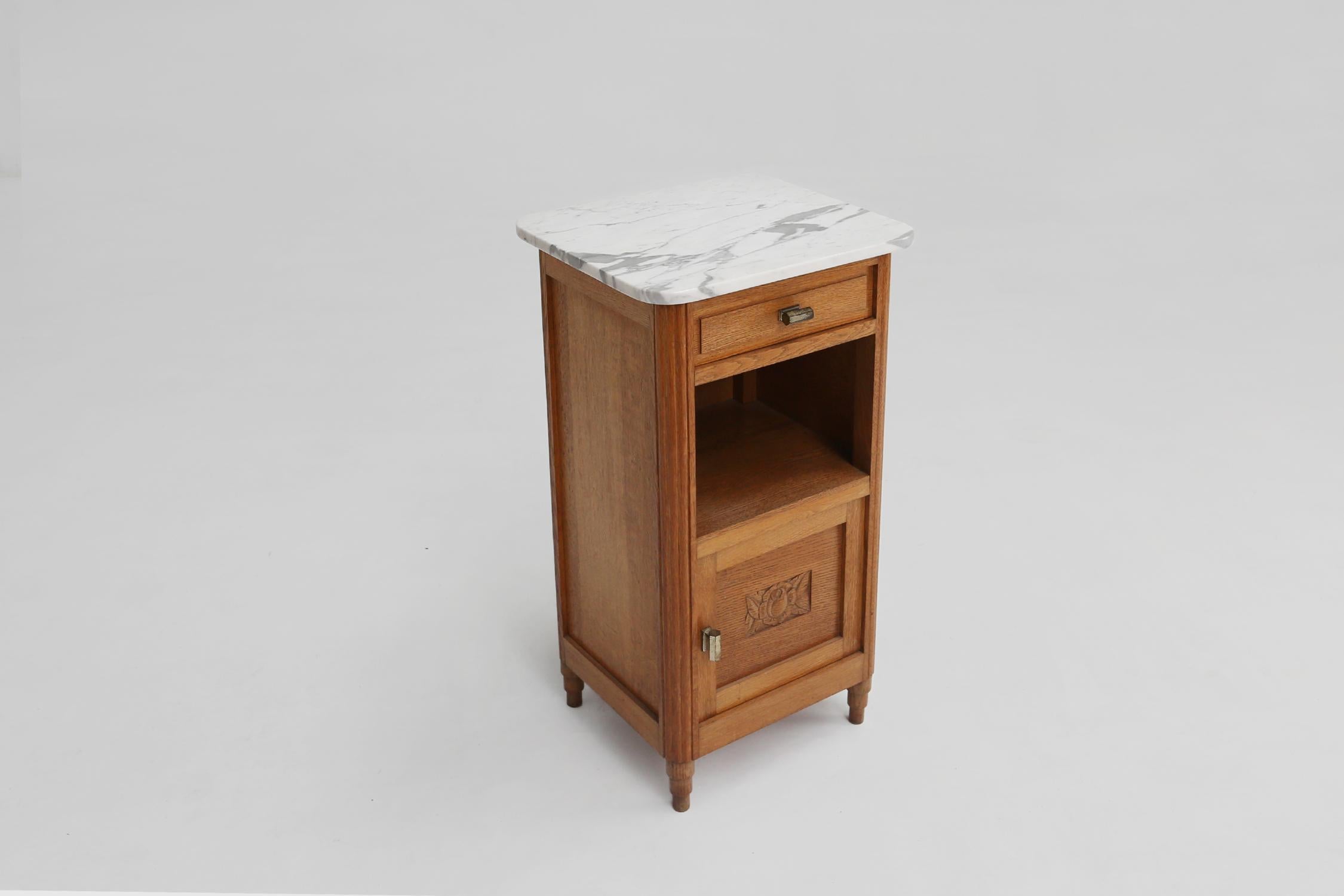 Belgian Art Deco Nightstand, 1930s For Sale