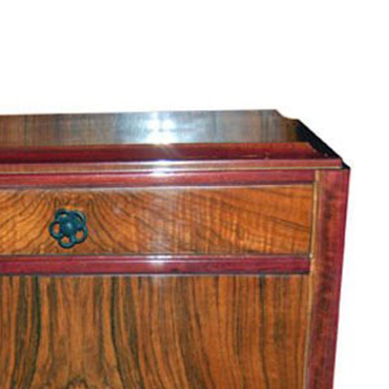 Art Deco Nightstand by Majorelle Nancy In Excellent Condition For Sale In Pompano Beach, FL