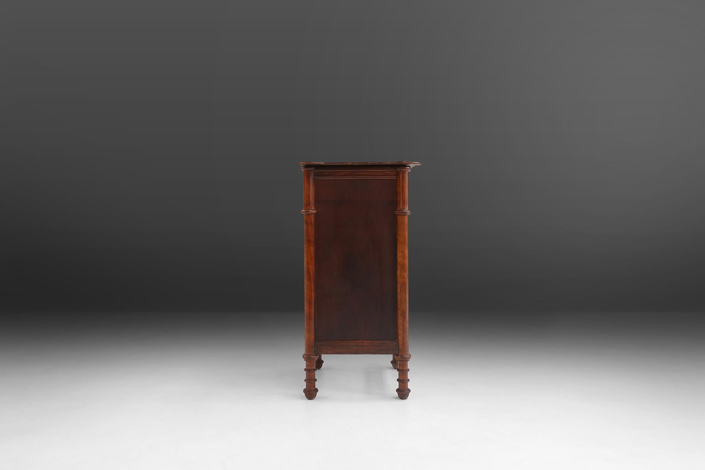 Belgian Art Deco Nightstand, Ca.1930 For Sale