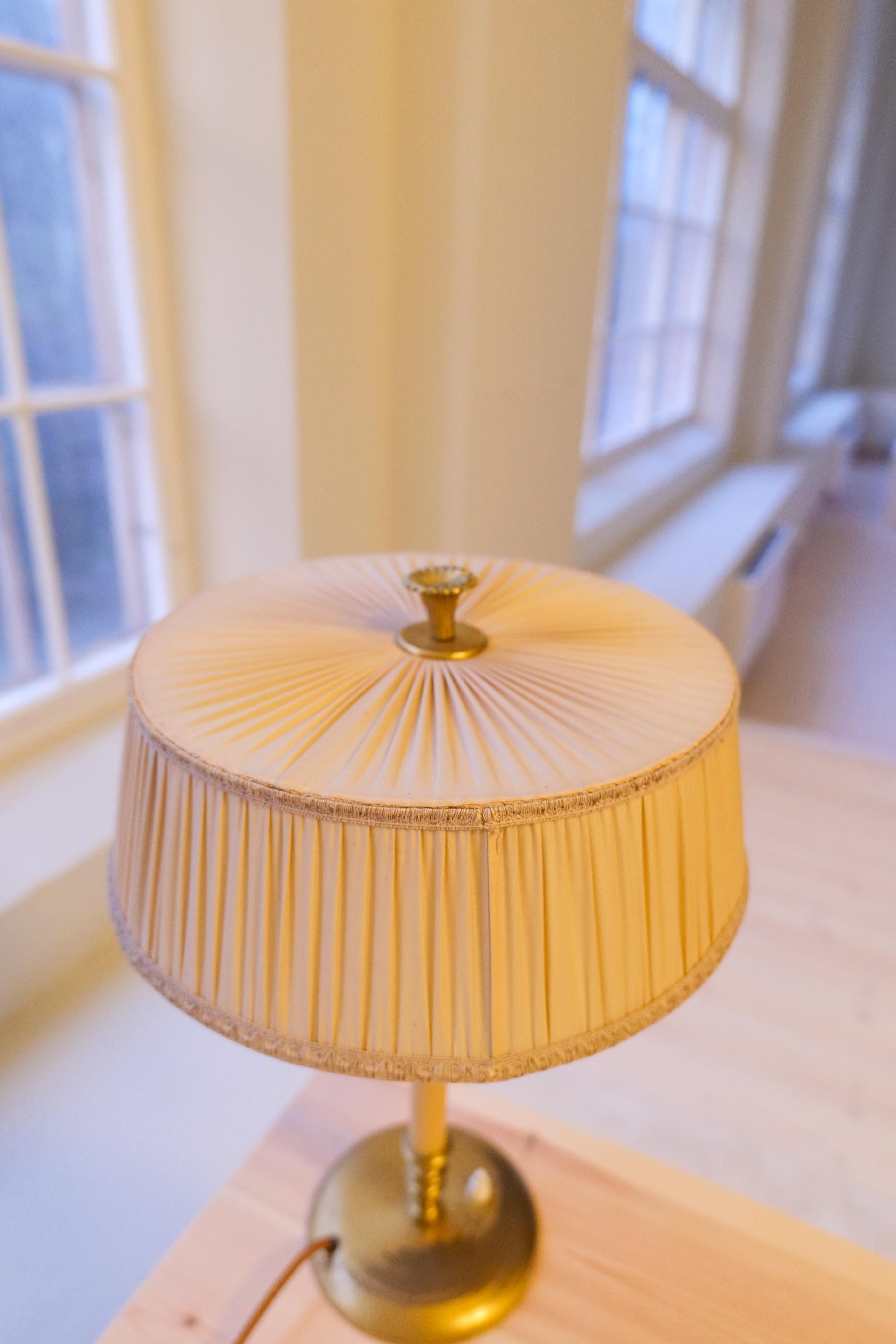 Art Deco Nordiska Kompaniet Table Lamp made in Sweden, 1940s in vendita 3