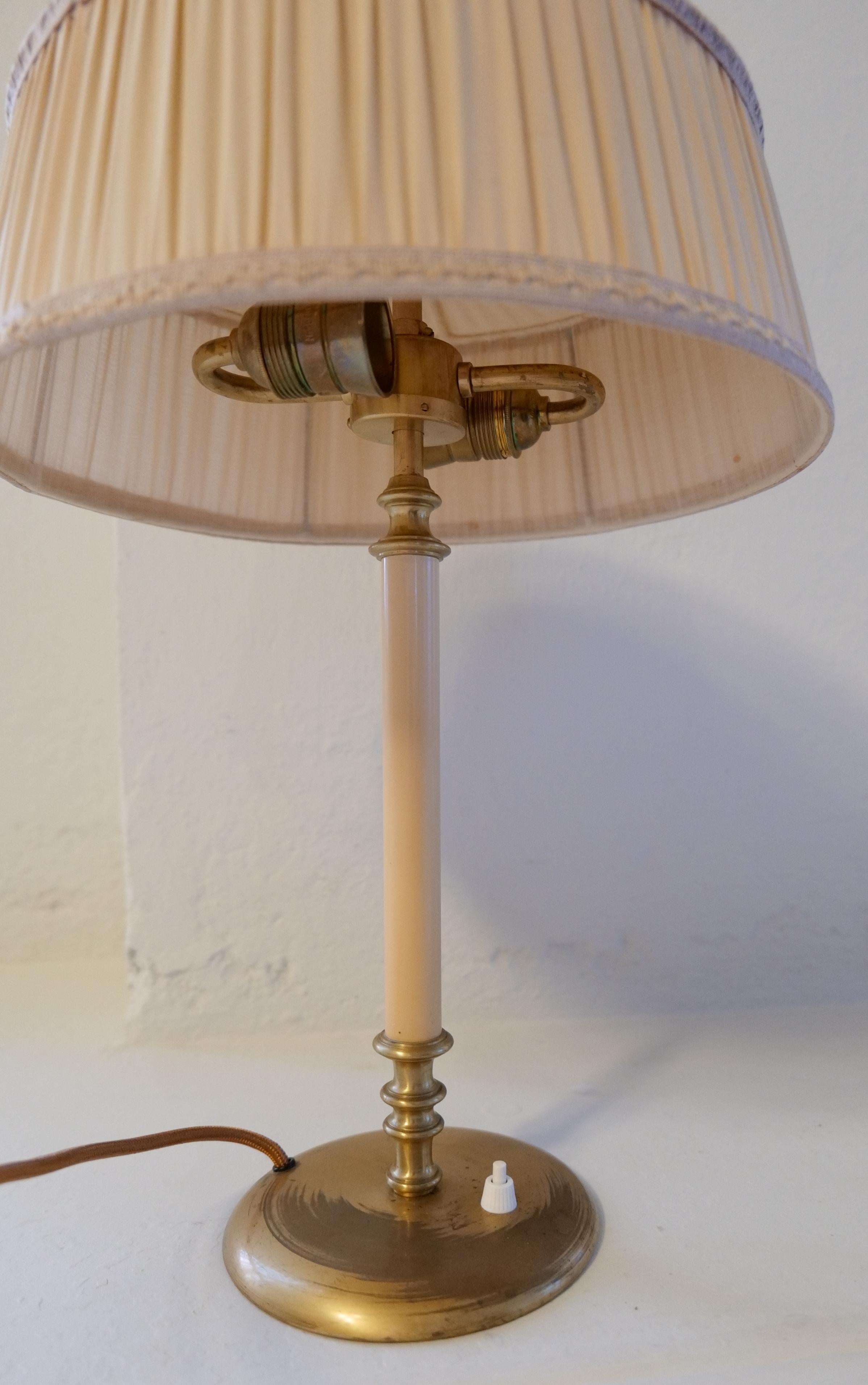 Art Deco Nordiska Kompaniet Table Lamp made in Sweden, 1940s in vendita 7