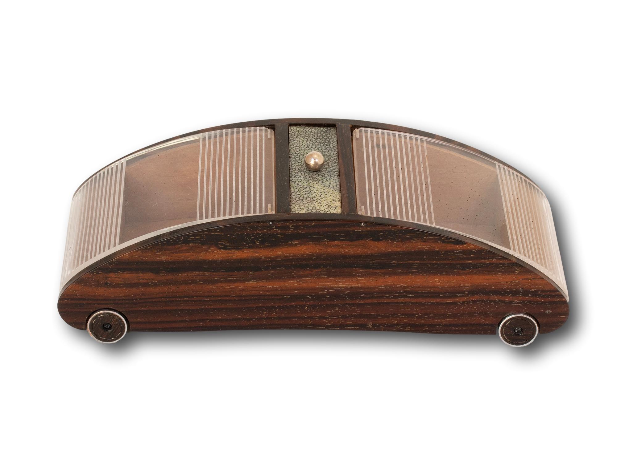 Pitillera Art Decó para coche Británico en venta