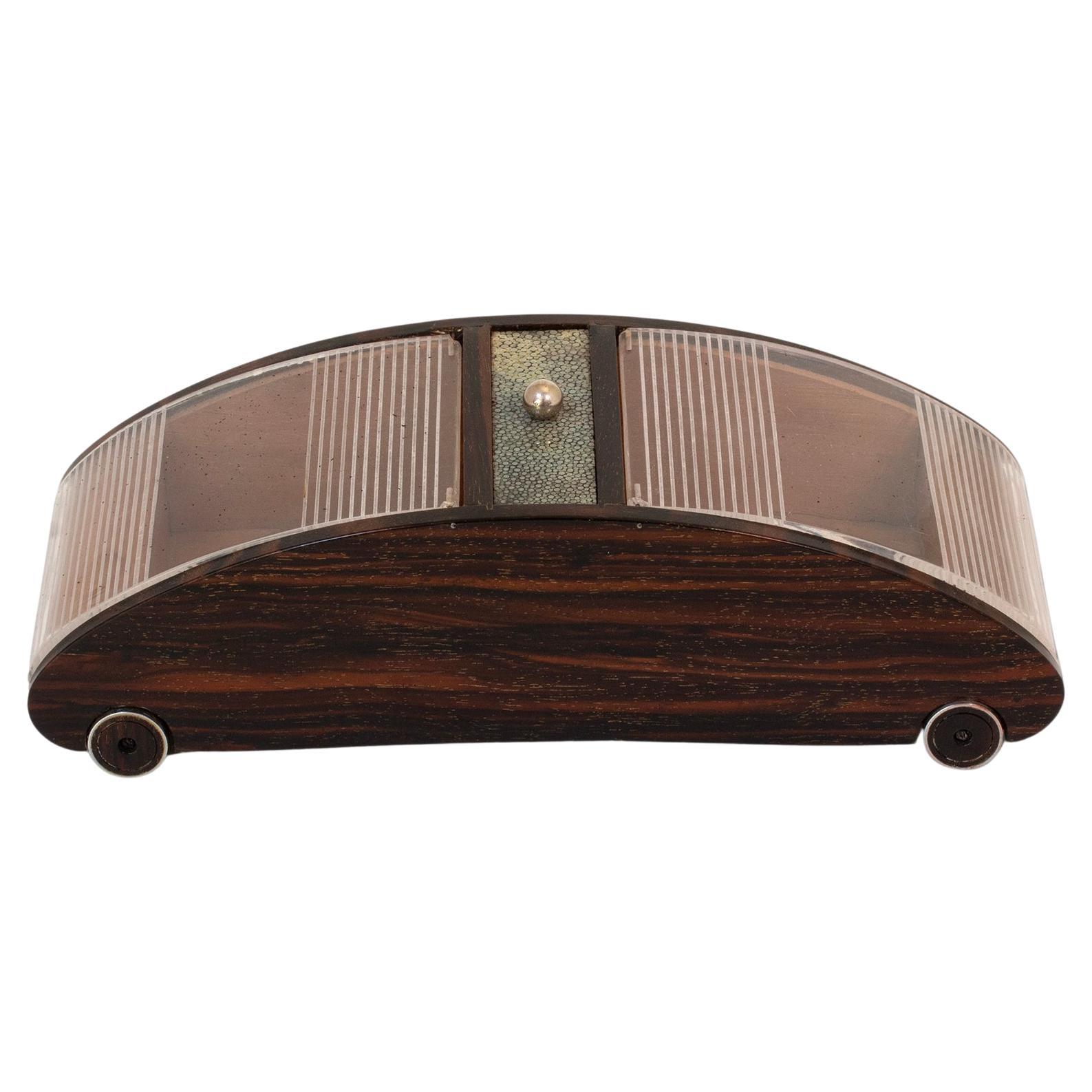 Pitillera Art Decó para coche