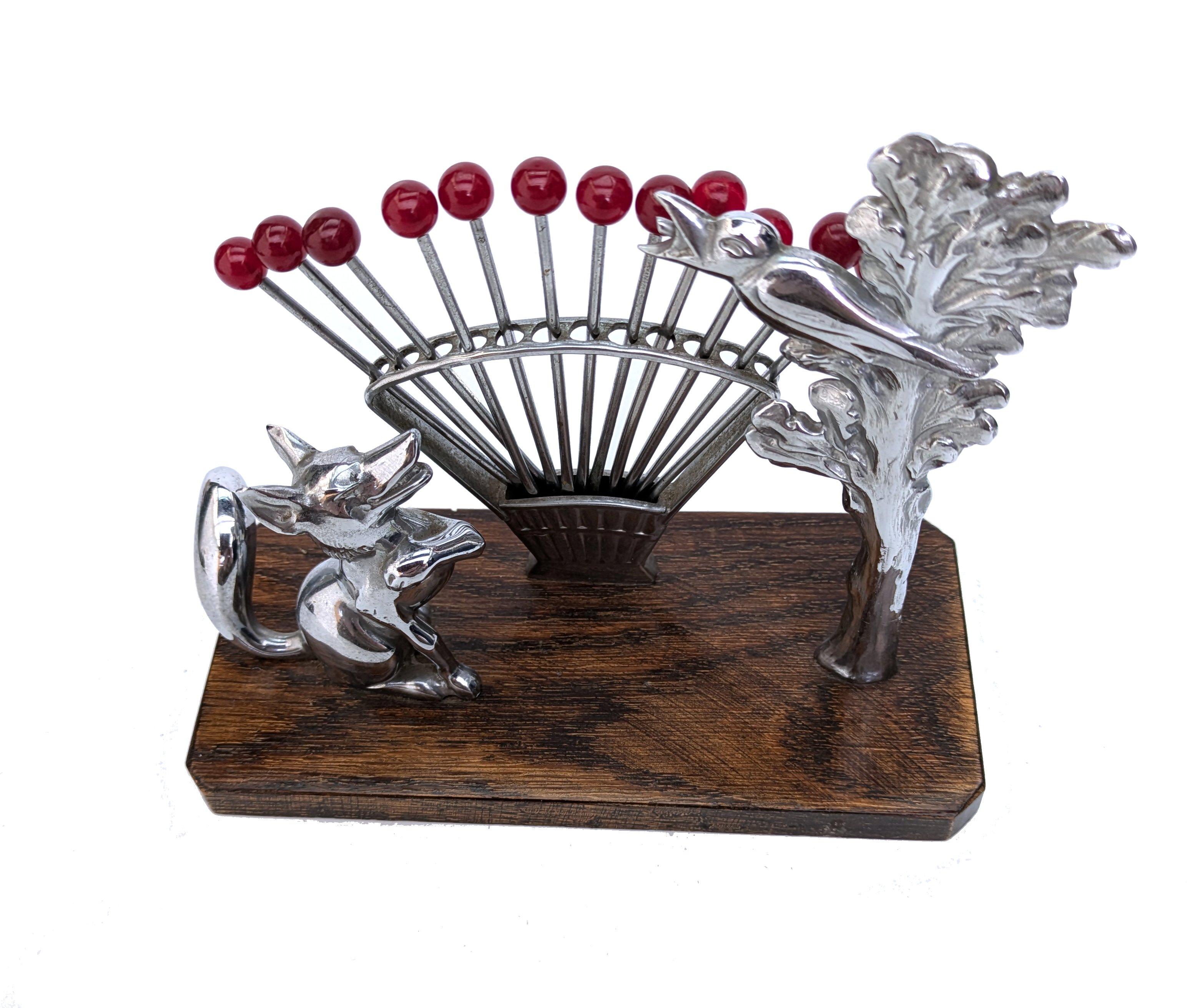 Art Deco Novelty Cocktail Sticks,  French, 1930's For Sale 1