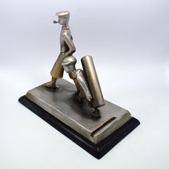 Art Deco Novelty Golfing Match Striker, circa 1930