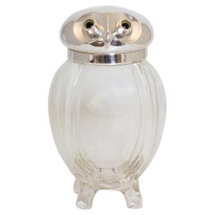 Art Deco Novelty Owl Ice Bucket