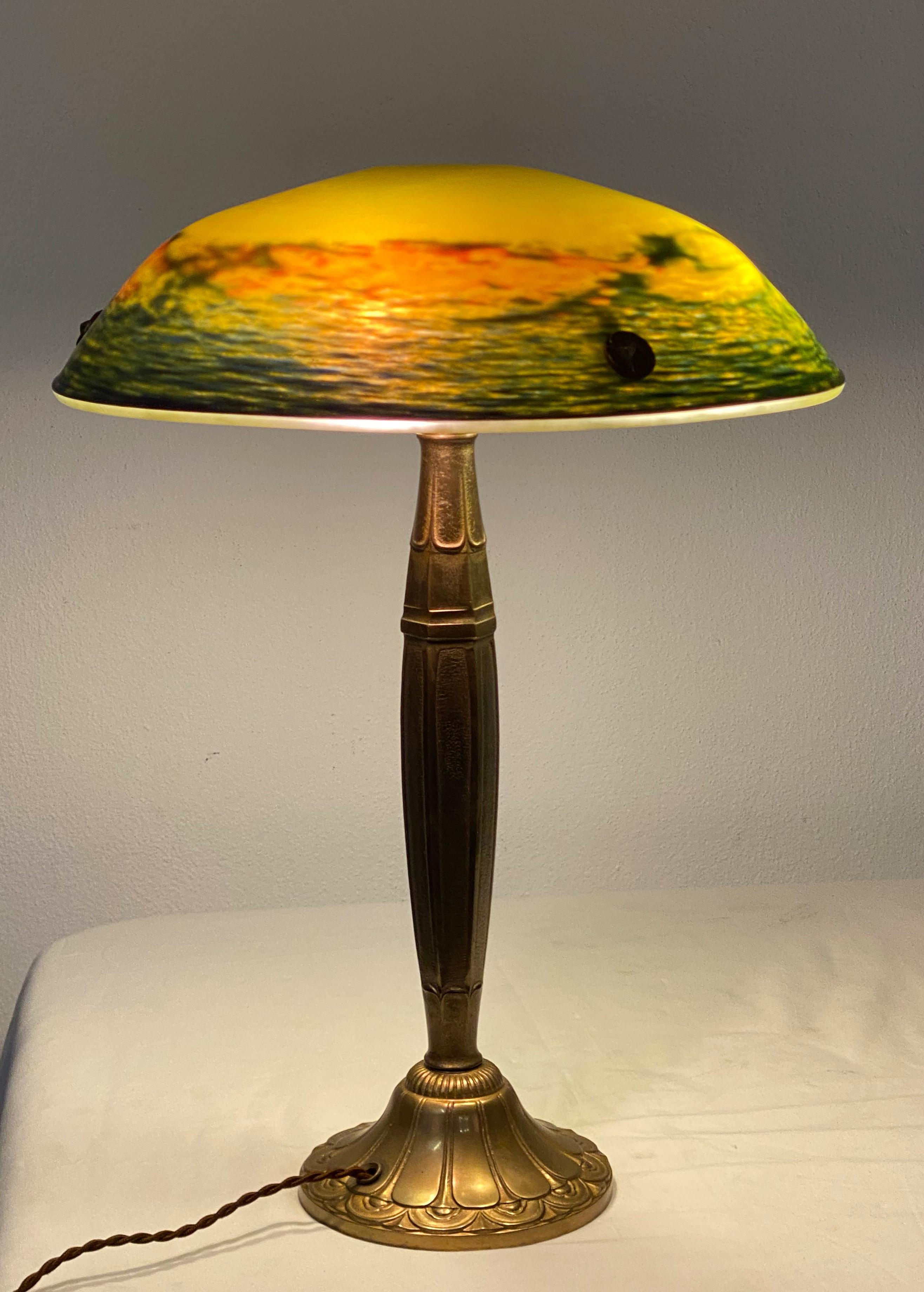 Art Deco Noverdy Table Lamp For Sale 11