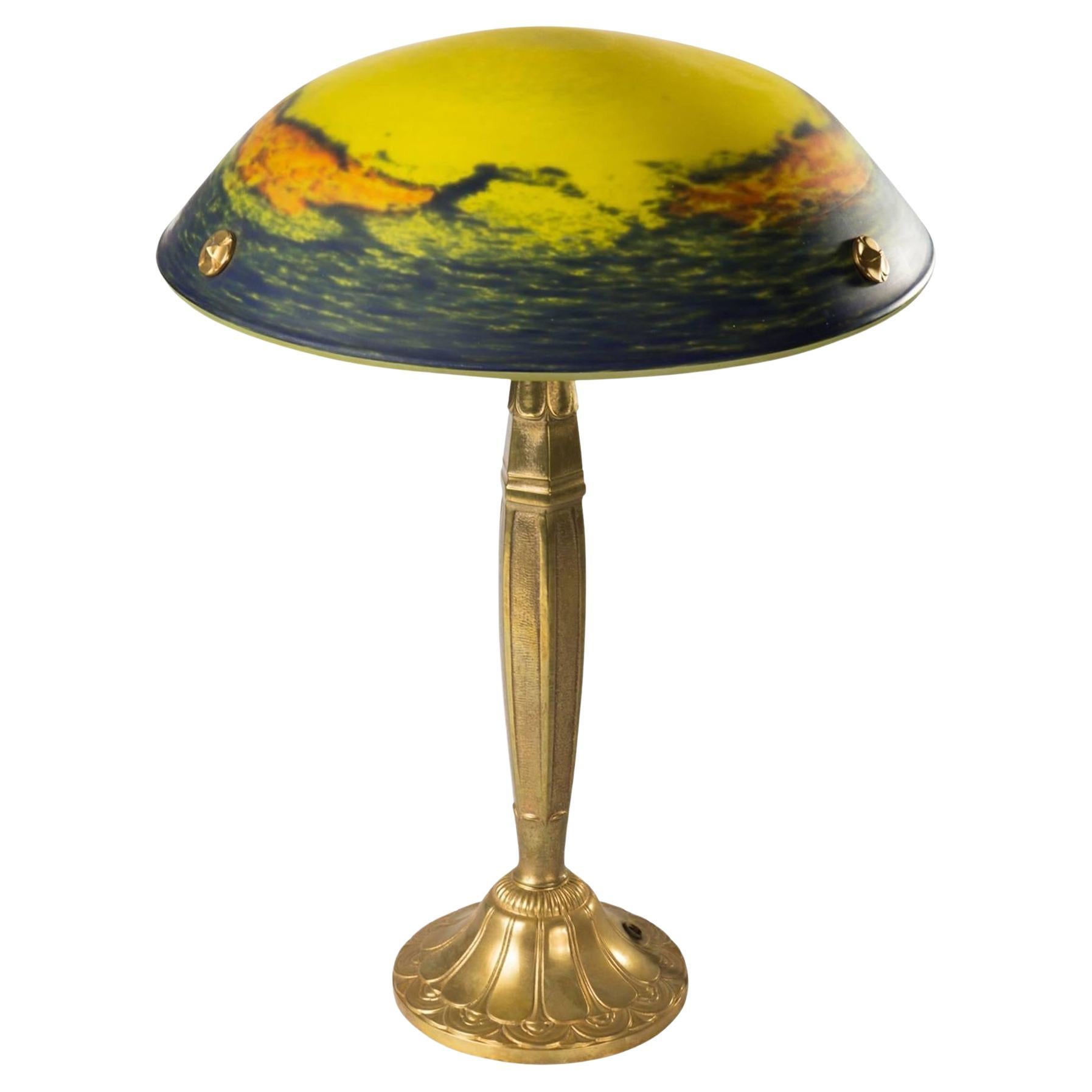 Art Deco Noverdy Tischlampe