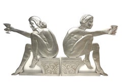 Ornamenti architettonici per cocktail bar in alluminio Art Deco Nude