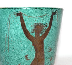 Art Deco Nude Argenta Vase by Wilhelm Kage for Gustavsberg