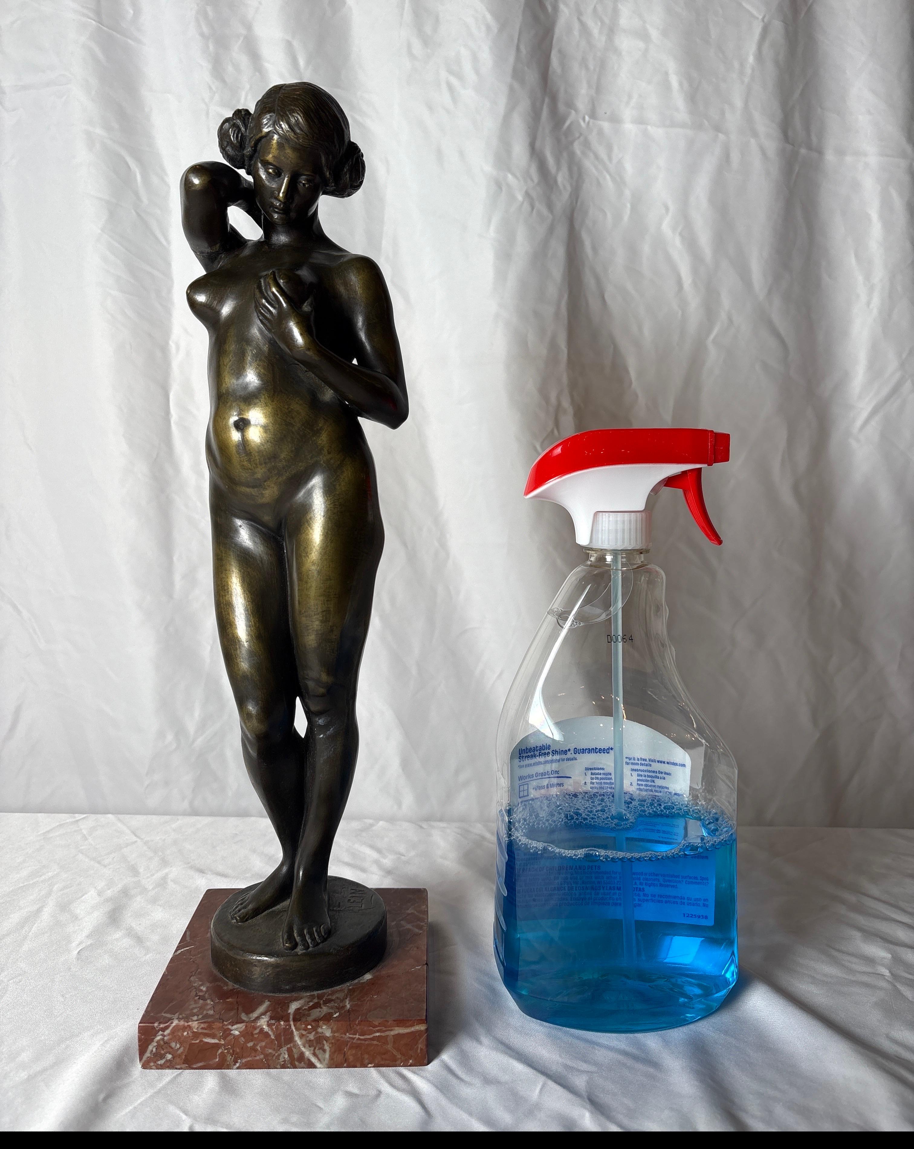 Art Deco Nude Bronze For Sale 2