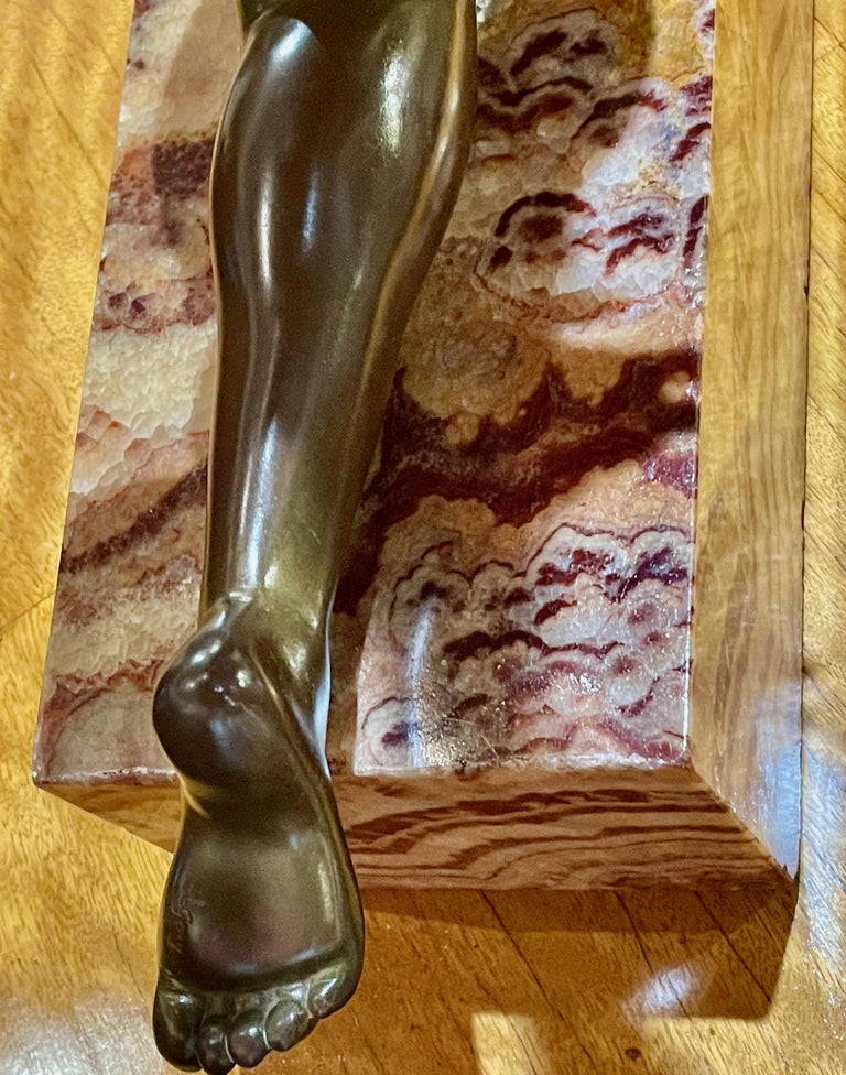 Art Deco Nude Bronze Sculpture by Affortunato Gory For Sale at 1stDibs ...