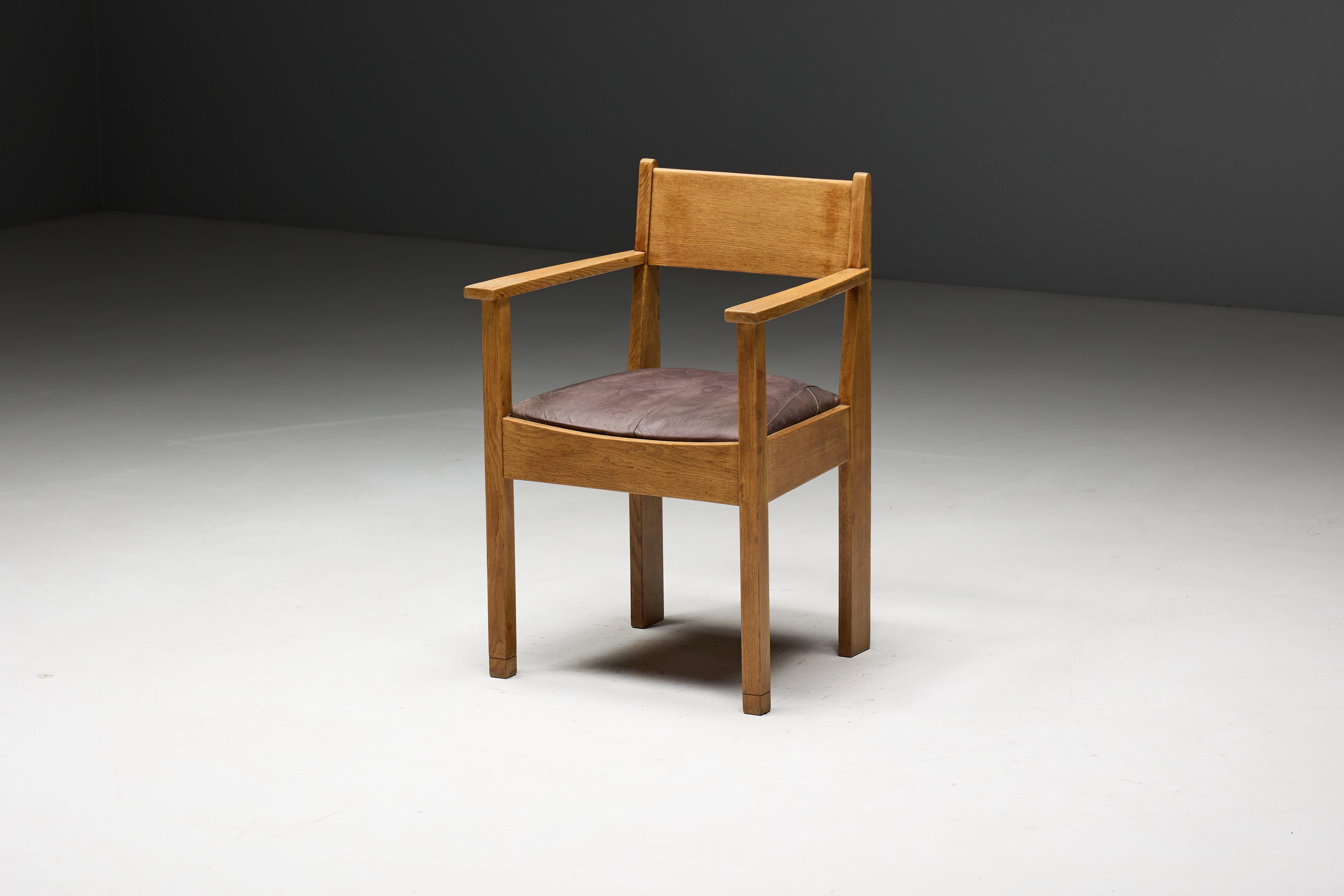 Fauteuils Art déco, Pays-Bas, années 1930 en vente 5
