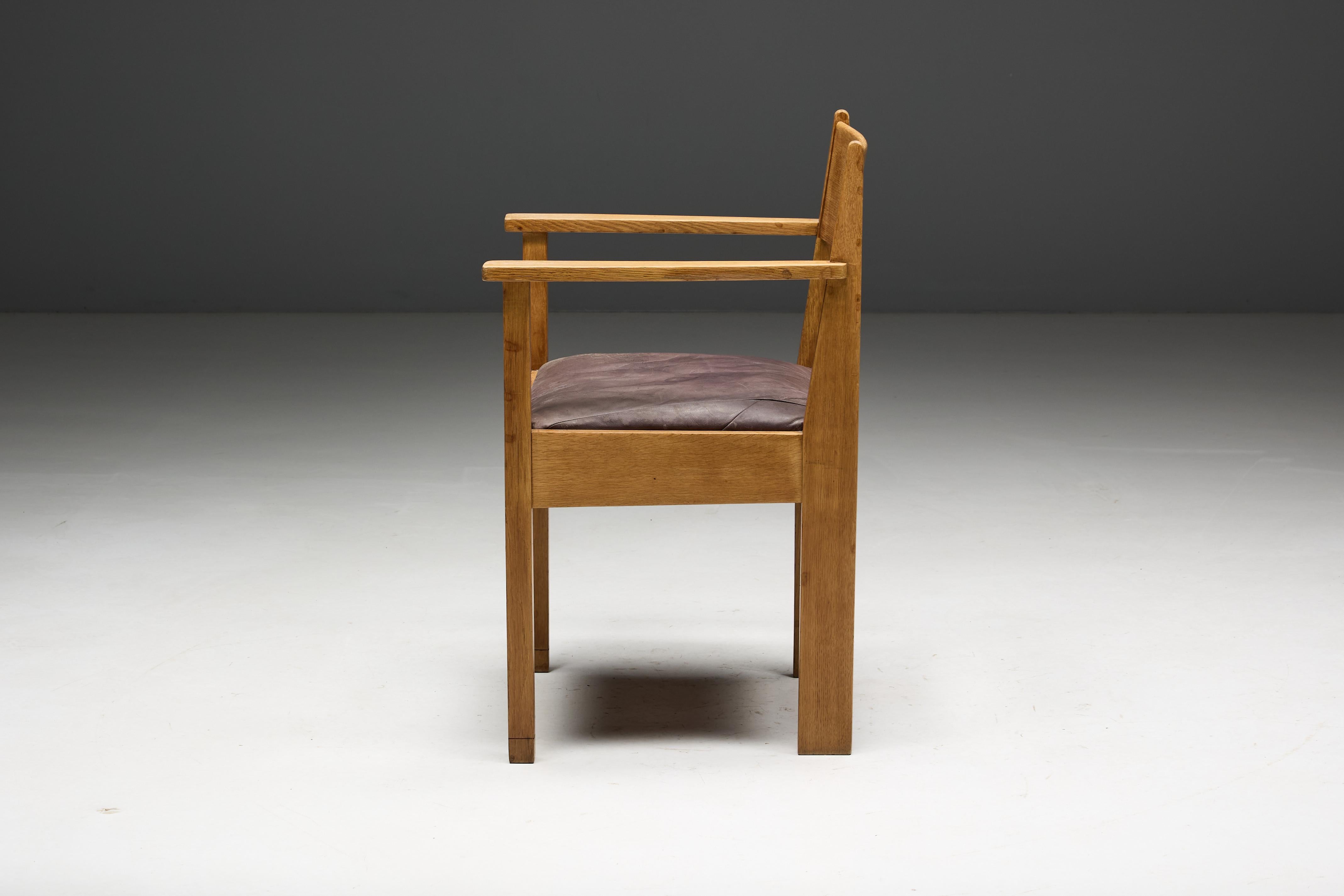 Fauteuils Art déco, Pays-Bas, années 1930 en vente 7
