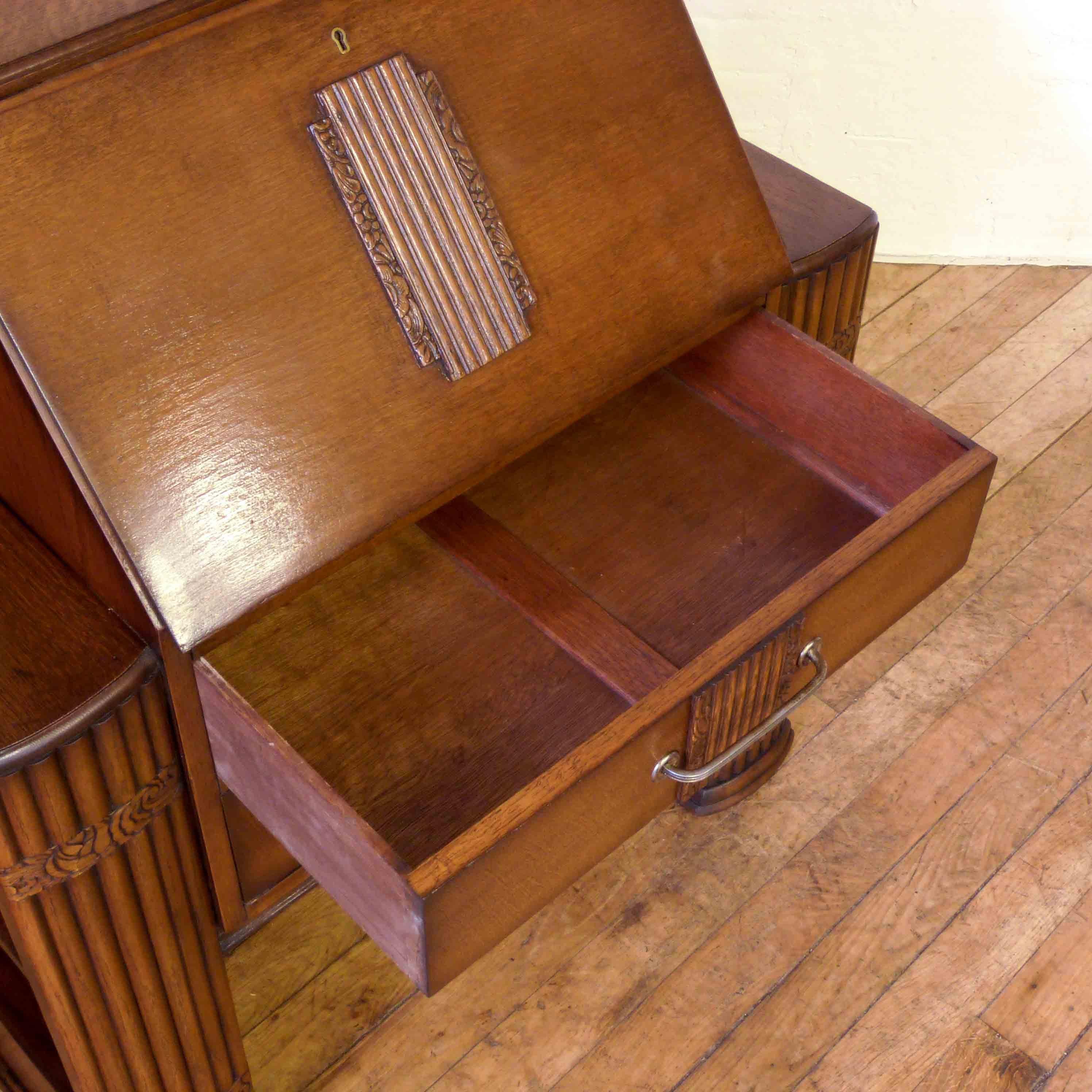 art deco bureau desk