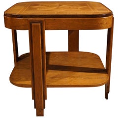 Art Deco Oak Coffee Table