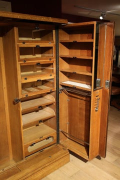 Art Deco Oak Compactom Wardrobe