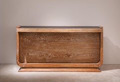 Art Deco Oak Console