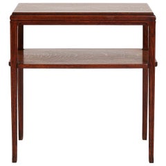 Art Deco Oak Console Table