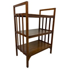 Art Deco Oak Etagere
