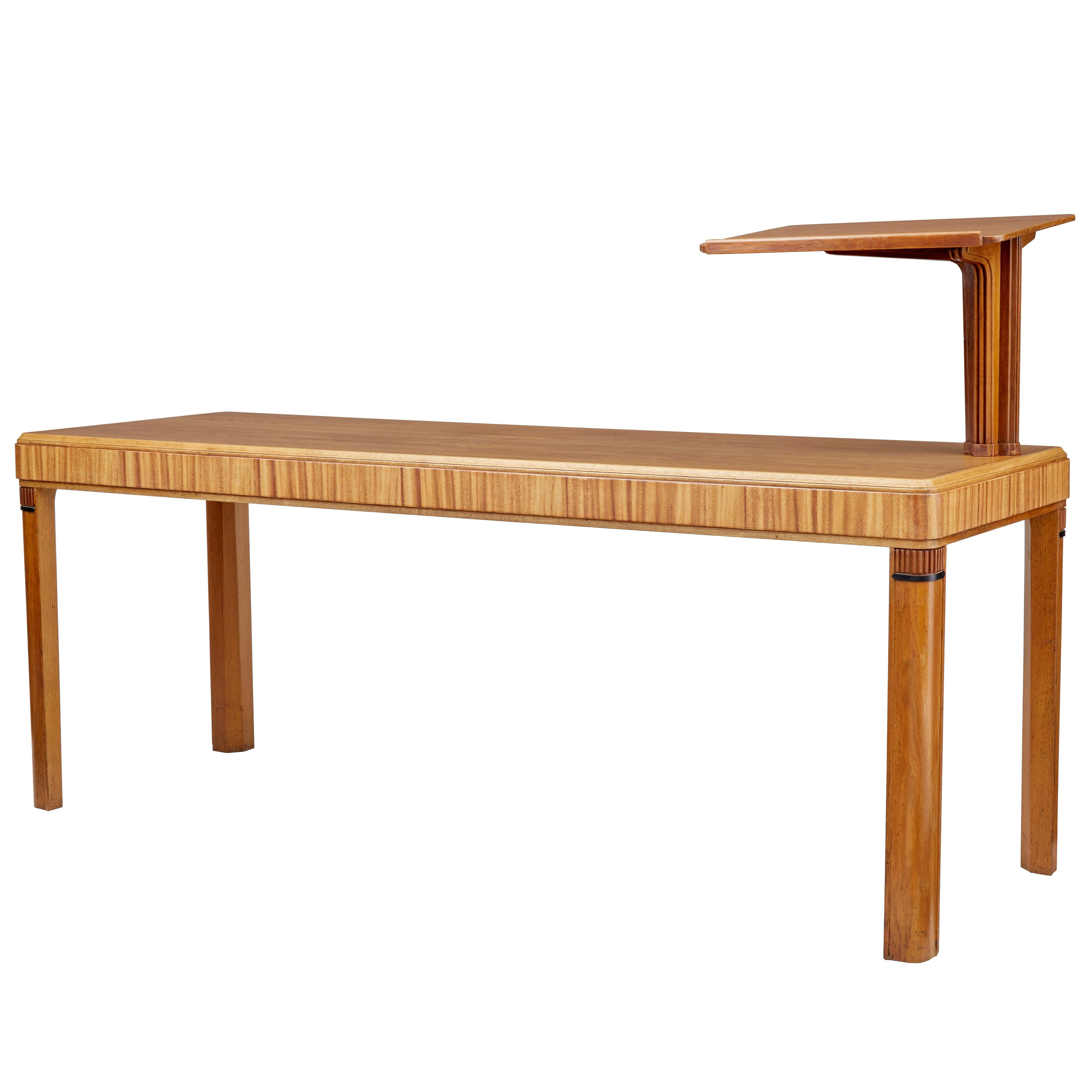 Art Deco Oak Lecturers Desk Table at 1stDibs