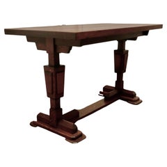 Art Deco Oak Refectory Table