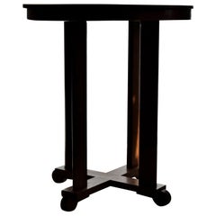 Art Deco Oak Side Table, 1930
