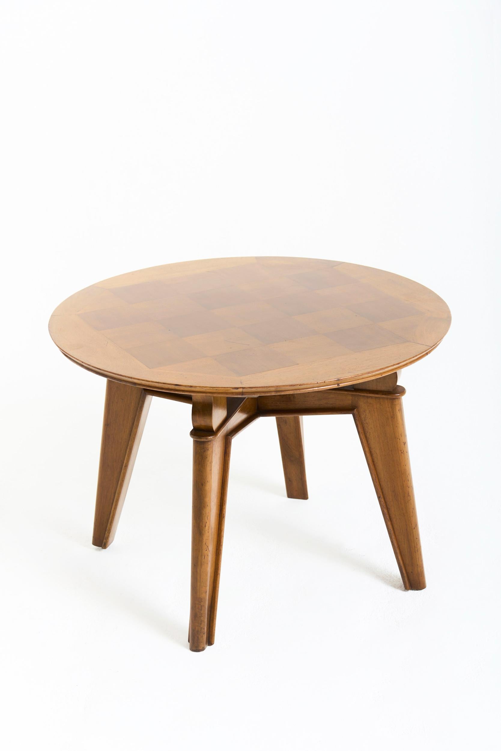 An Art Deco oak side table, attributed to Maxime Old
France, Circa 1940
