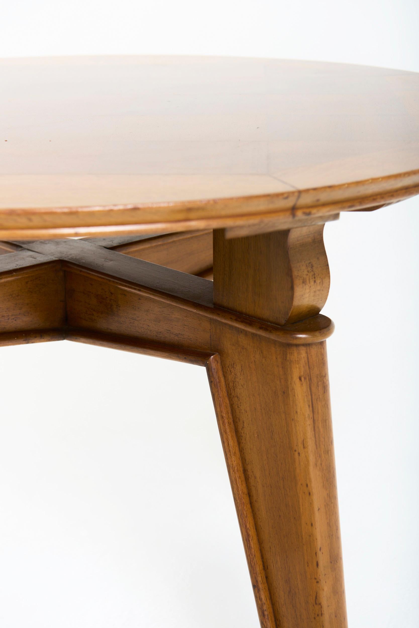 Art Deco Oak Side Table For Sale 2
