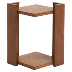 Art Deco Oak Side Table