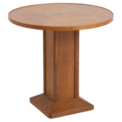 Art Deco Oak Side Table