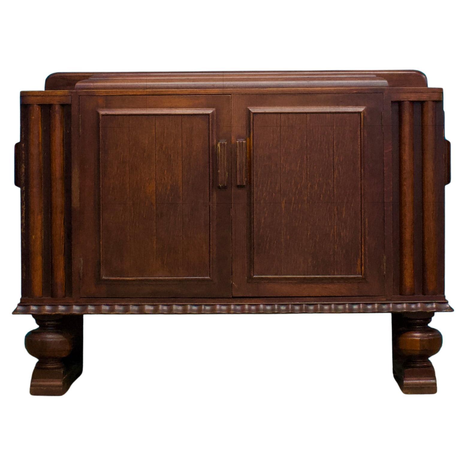 Credenza Art Deco in Oak, G-Plan, anni
30