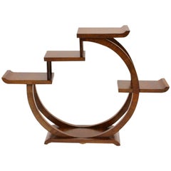 Art Deco Oakwood Flower Stand 1920s Austria