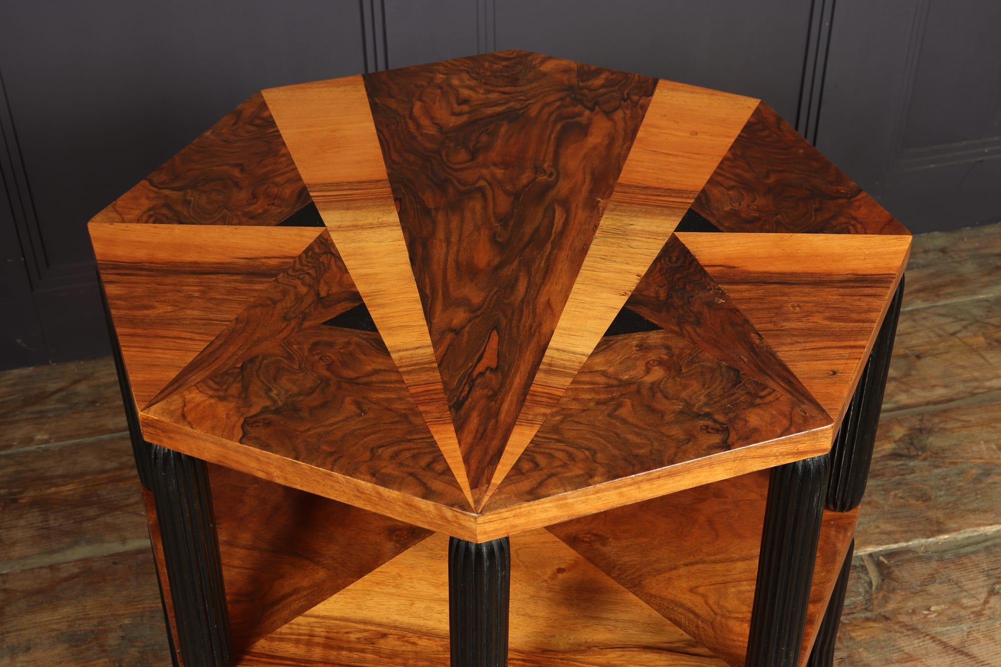 Art Deco Occasional Octagonal Table France c1920 4