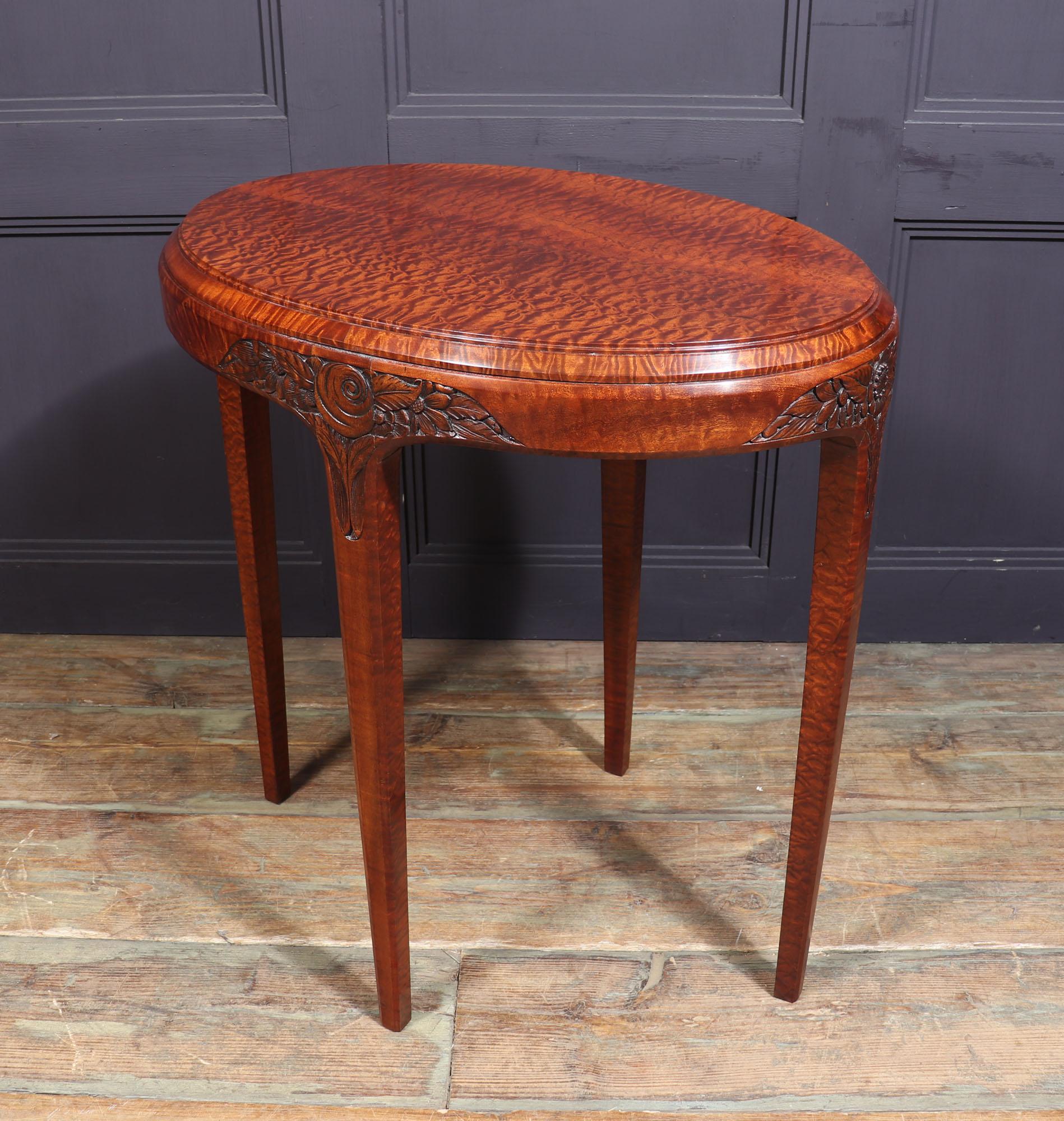Art Deco Occasional Table by Paul Follot 10
