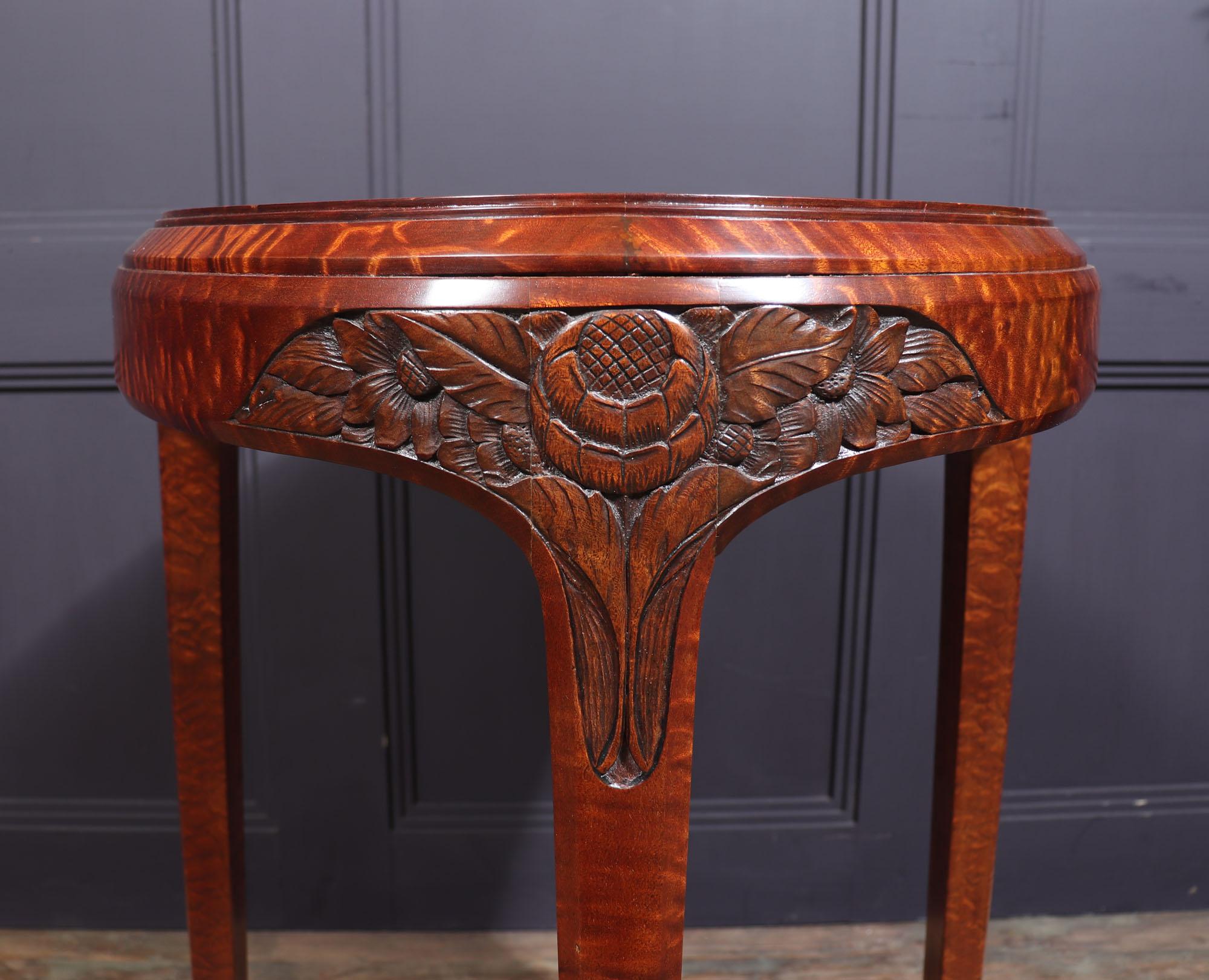 Art Deco Occasional Table by Paul Follot In Excellent Condition In Paddock Wood Tonbridge, GB