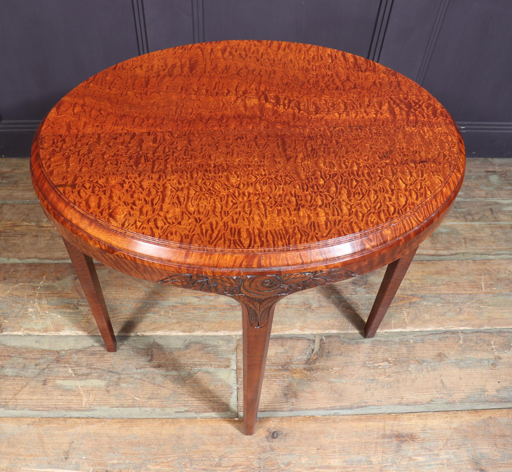 Early 20th Century Art Deco Occasional Table by Paul Follot