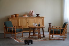 Art Deco, Octagon Sofa / Side Table in Oak, By a Danish Cabinetmaker, 1930s