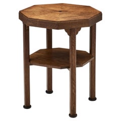 Art Deco Octagonal Side Table, Europe First half of the 20th Century