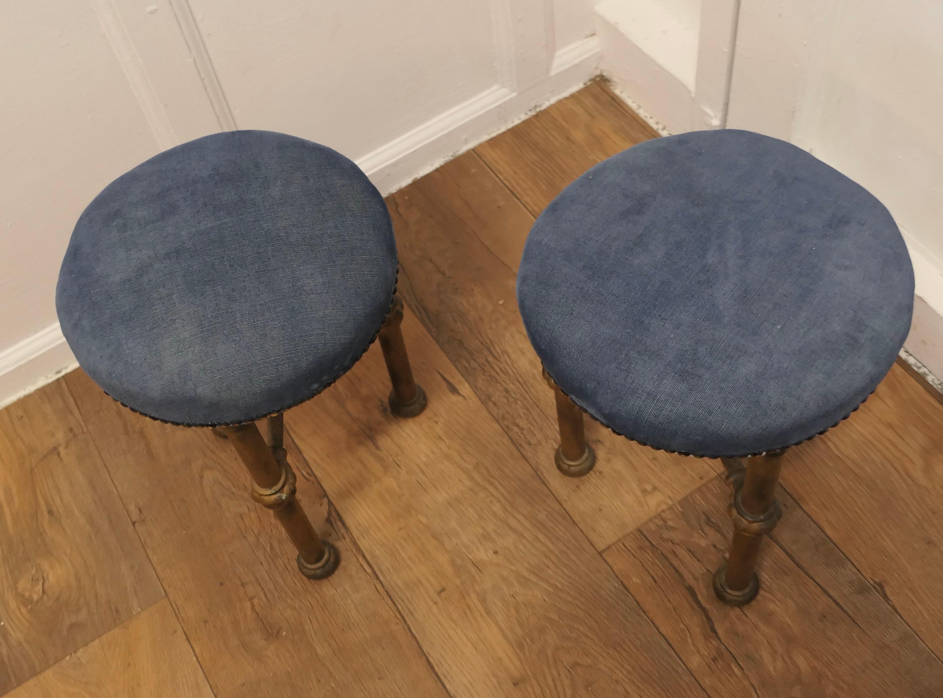 Early 20th Century Art Deco Odeon Cinema Usherette Stools    For Sale