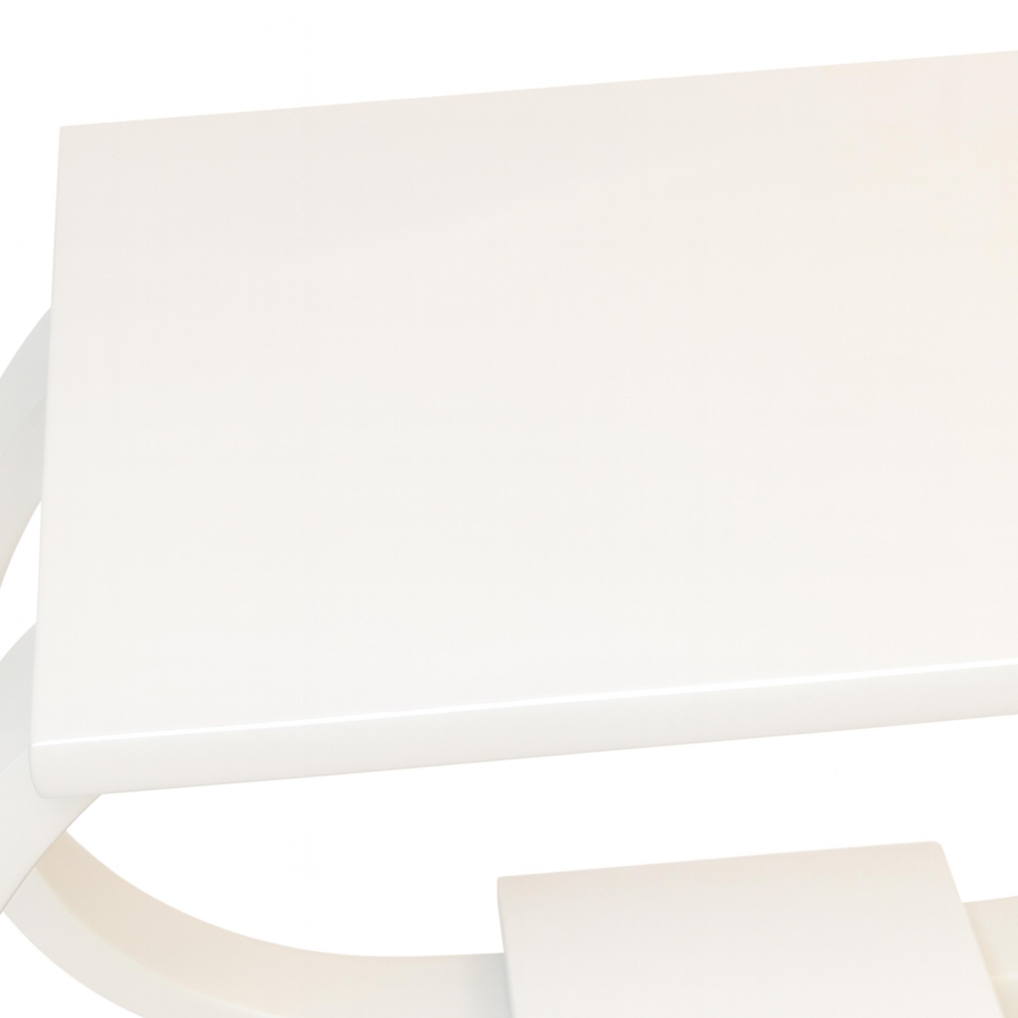 Art Deco Off-White  Table console A Hall en laque noire, 20e siècle en vente 2