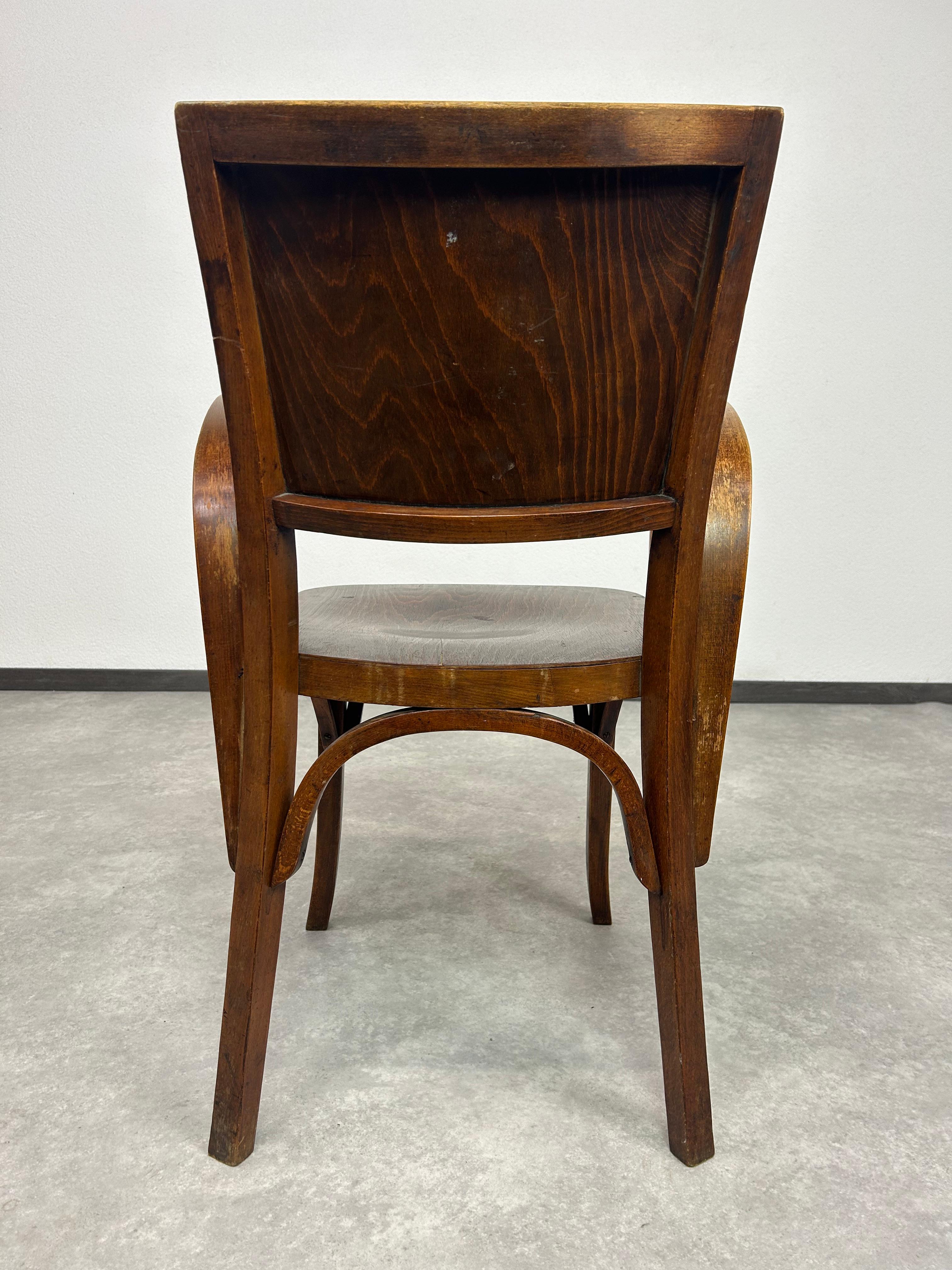 Art deco office chair by Thonet Mundus 3