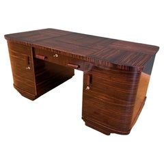 Art Deco Office Desk Bilateralne 