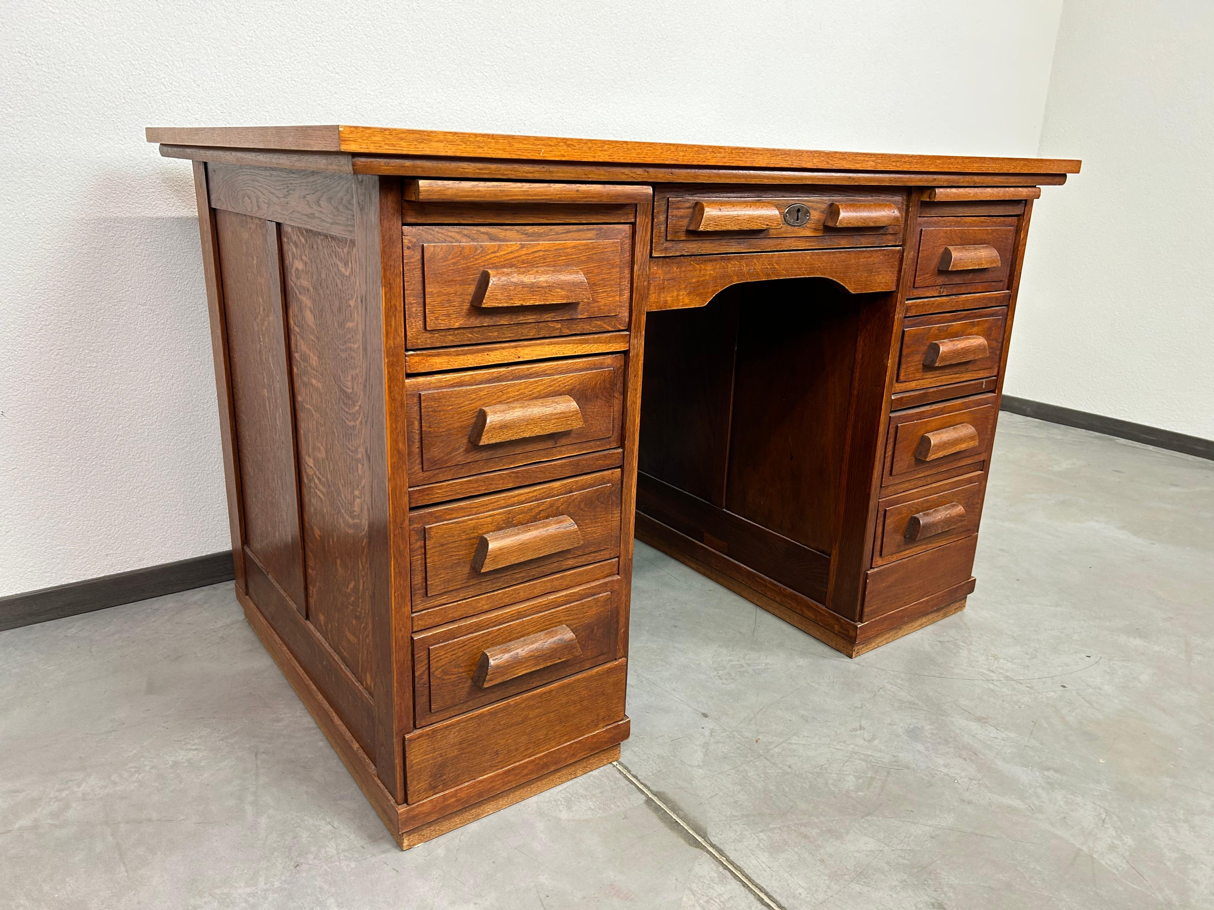 Art Deco Art deco office writing table For Sale