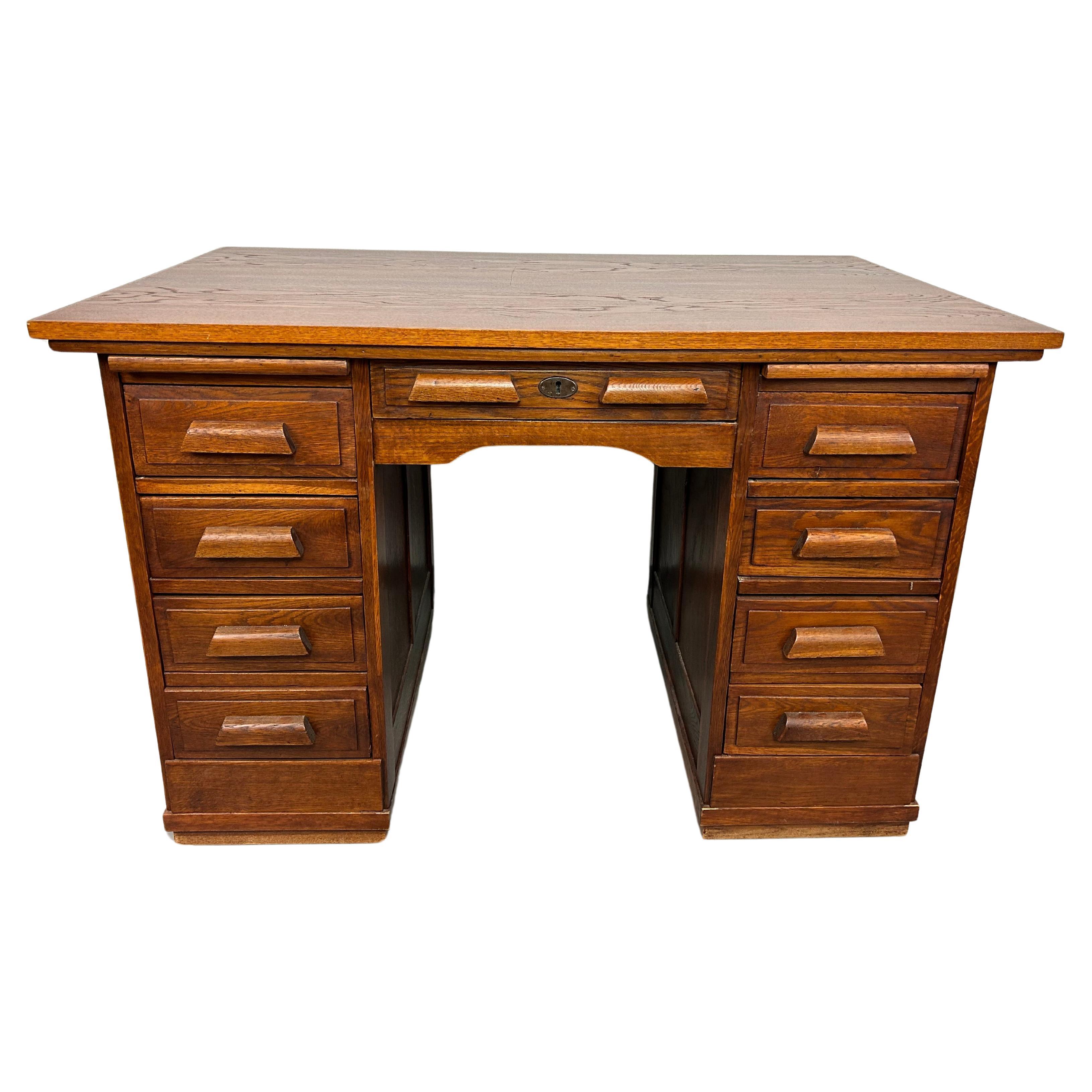 Art deco office writing table For Sale