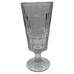 Art Deco Ohio Stone's Skyscraper "The Tallest Glass of Beer" Large Glass Stein