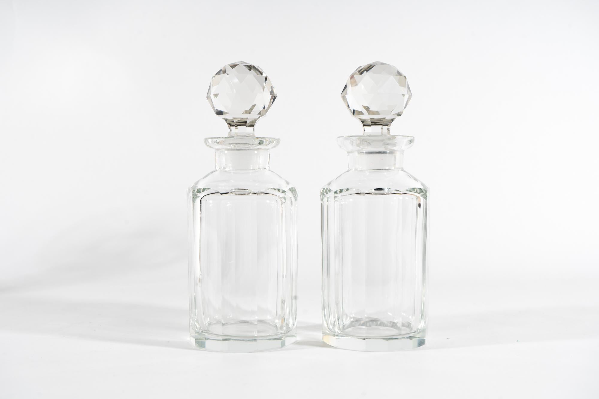 Öl- und Vinegar-Set im Art déco-Stil, Wien, um 1920 5